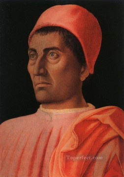 Andrea Mantegna Painting - Retrato del pintor renacentista Protonario Carlo de Medici Andrea Mantegna